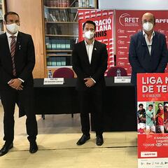 Bautista y Carreño, al frente del inicio de la nueva normalidad en el tenis con la Liga Mapfre