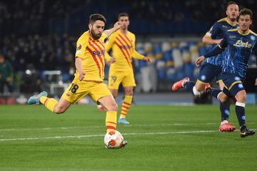 0-1. Jordi Alba marca el primer gol.