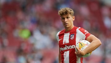 Marcos Llorente of Atletico Madrid with the ball during the La Liga Santander match between Club Atletico de Madrid and Elche CF at Estadio Wanda Metropolitano on August 22, 2021 in Madrid, Spain. (Photo by Jose Breton/Pics Action/NurPhoto via Getty Images)
PUBLICADA 23/09/21 NA MA10 1COL