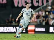 Brian Gutiérrez durante el partido Inter Miami vs Chicago Fire, en Chase Stadium, durante la MLS 2025.