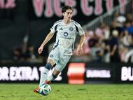 Brian Gutiérrez durante el partido Inter Miami vs Chicago Fire, en Chase Stadium, durante la MLS 2025.