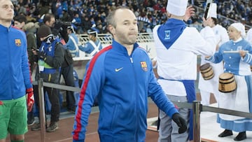 Andr&eacute;s Iniesta. 