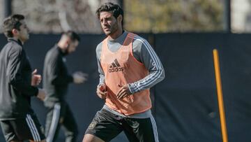 El atacante mexicano solo piensa en tener un año importante en la Major League Soccer, por lo que la posibilidad de regresar a España ya quedó enterrada