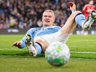 The Norwegian striker was left out of Manchester City’s FA Cup game against Newcastle.