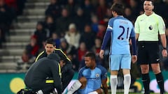 Blow for City: Gabriel Jesus suffers broken metatarsal