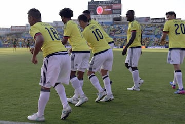 Colombia muestra buen fútbol ante Camerún