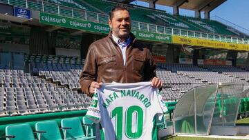 26/02/19  PRESENTACION DE RAFA NAVARRO COMO NUEVO ENTRENADOR DEL CORDOBA 