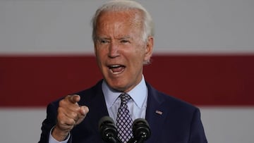 Joe Biden en Dunmore, Pennsylvania. Julio 9, 2020. 