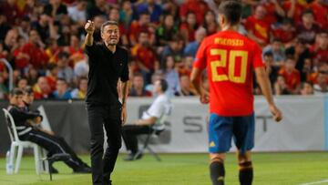 Luis Enrique: "Cuando España juega y define así es difícil pararla"