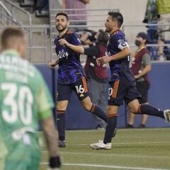 Lodeiro y Ruidíaz brillan en el XI ideal de los cuartos de Leagues Cup