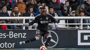 Loic, portero del Burgos.