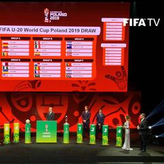 Definidos los grupos del Mundial Sub-20 2019