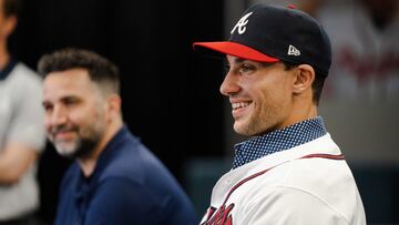 Los Bravos firmaron al primera base recién adquirido Matt Olson con un contrato de ocho años y 168 millones que se extiende hasta la temporada 2029