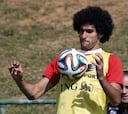 Fellaini: "Si ganamos el Mundial me cortaré el pelo, lo prometo"