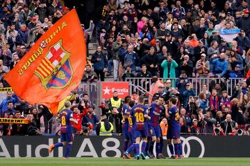 Barcelona 2-1 Valencia | Coutinho lideró al Barça. Marcaron Suárez, Umtiti y Parejo, de penalti.

