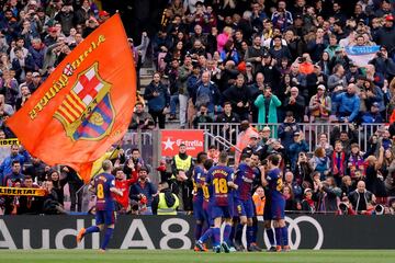 Barcelona 2-1 Valencia | Coutinho lideró al Barça. Marcaron Suárez, Umtiti y Parejo, de penalti.
