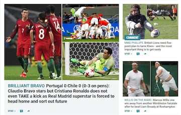 Prensa internacional se rinde ante la nueva hazaña de la Roja