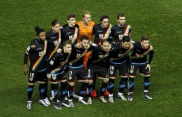 Once inicial del Rayo Vallecano