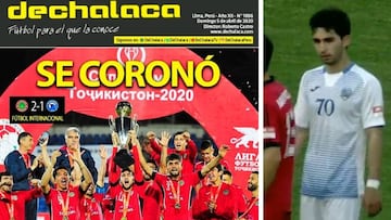 Historias de Tayikistán: de portada en Perú al golazo de Sulaymonov, del Lokomotiv, a lo Cristiano