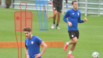 De Marcos con Ibai en Lezama.