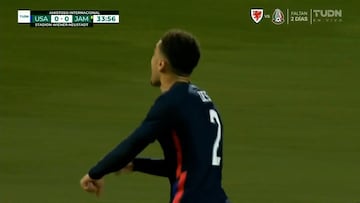 Dest brilla con USA: golazo y jugada de clase contra Jamaica