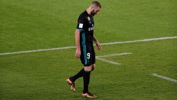 Benzema, durante el Mundial de Clubes.