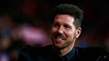 Simeone, entrenador del Atlético de Madrid.