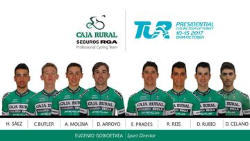 El Caja Rural, único equipo español en la Vuelta a Turquía