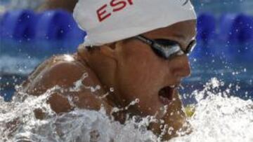 Mireia Belmonte quinta en 200 m. estilos