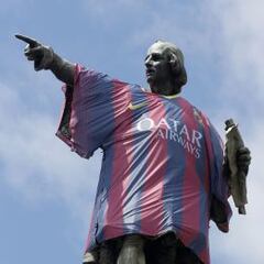 El Barcelona ‘ficha’ a Colón y calienta el derbi del domingo