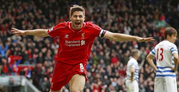 Leyenda viva del Liverpool. A pesar de ser nombrado jugador del año por la UEFA en 2005, donde ganó la famosa Champions de Estambul ante el Milan, solo le valió para ser Balón de Bronce, superado por Ronaldinho y su compatriota Lampard.