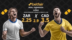 Real Zaragoza vs. Cádiz CF: horario, dónde ver, pronósticos y clasificación
