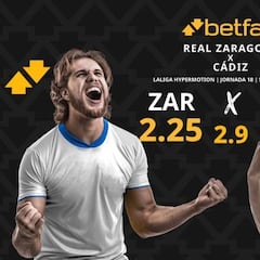 Real Zaragoza vs. Cádiz CF: horario, dónde ver, pronósticos y clasificación