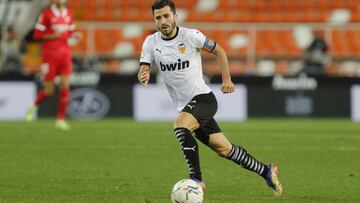 José Luis Gayà, capitán del Valencia.