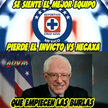 Los memes no se olvidan de la derrota de Cruz Azul ante Necaxa