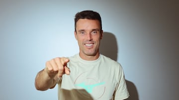 Roberto Bautista posa para AS en el Madrid Open.