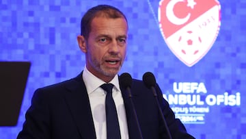 Aleksander Ceferin, presidente de la UEFA.