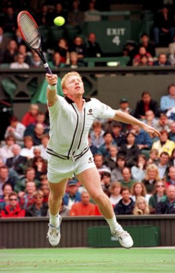 Boris Becker a finales de los noventa. 