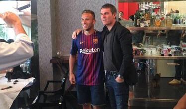 Barça envoys told Arthur's father: "He'll be playing for us soon"