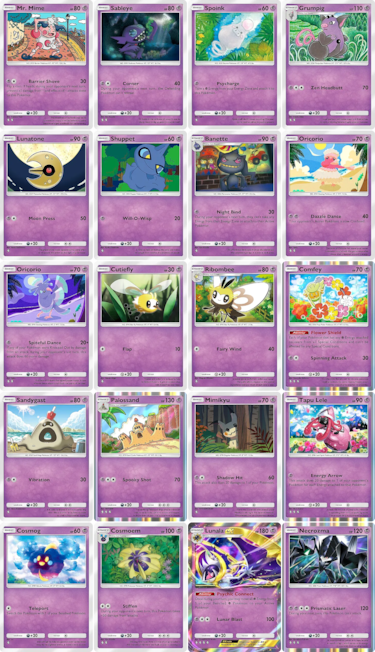 Pokémon TCG Pocket: a complete list of all the new cards in the A3 Celestial Guardians expansion