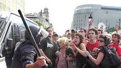 La Policía teme que el triunfo culé choque con los 'indignados'