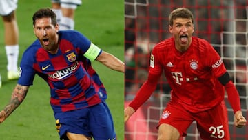 Leo Messi y Thomas M&uuml;ller: los dos mejores asistentes de Europa frente a frente