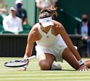 Muguruza se estanca ante la pujante Ons Jabeur