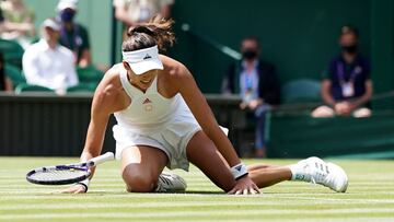 Muguruza se estanca ante la pujante Ons Jabeur