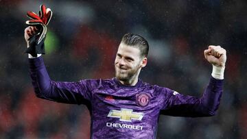 De Gea, el extranjero con más partidos en la historia del Manchester United.