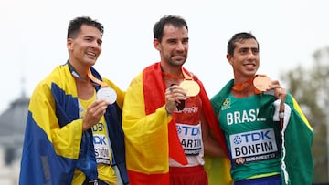 Alvaro Martín, campeón mundial de marcha.