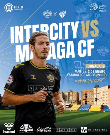 El viaje del Málaga hacia Segunda pasa por el Intercity