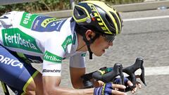 Esteban Chaves es tercero en la general de la Vuelta a España