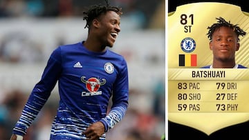 Michy Batshuayi se mostró incrédulo al conocer su media de pases en el FIFA 17.