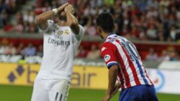 Bale se lamenta por una ocasión perdida.
